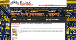 Desktop Screenshot of eaglematerialhandling.com